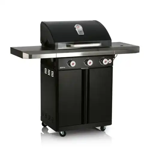 Gasgrill Landmann Rexon cooK PTS 3.1 mit 3 stufenlos einstellbaren Brennern