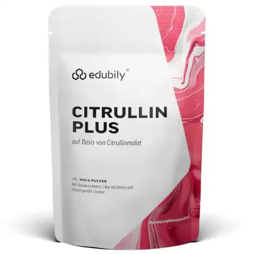 Taurin Citrullin Pulver von Edubily Nutrition für Pre-Workout Pump
