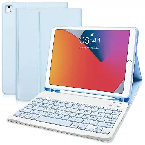 Hofsos Tastaturhülle für iPad 6/5. Generation und iPad Air 2