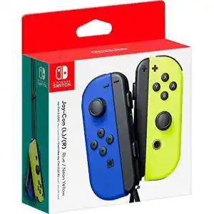 Nintendo Switch Joy-Con Controller, links blau/rechts neongelb