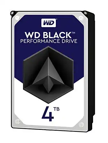 Western Digital Black 4TB HDD – Desktop Festplatte mit 7200 RPM