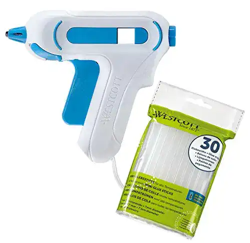 Heißklebepistole 7mm von Westcott Mini-Klebepistole für kleine Projekte