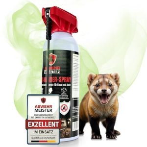 Marderspray Abwehr Meister 400 ml für Haus, Garage und Auto