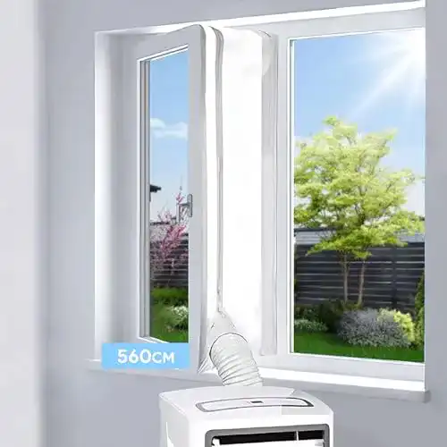 Fensterabdichtung für Klimaanlagen Egnbu 560 cm – Universal Fensterdichtung