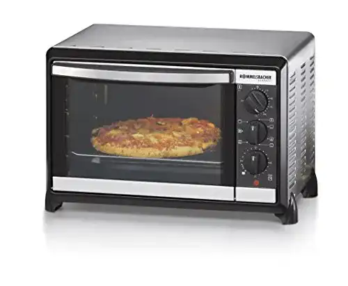 Rommelsbacher Minibackofen BG 1055/E mit 18 Litern Volumen und 7 Heizarten