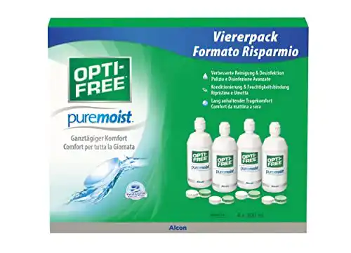 Kontaktlinsen-Pflegemittel Opti-Free PureMoist Systempack