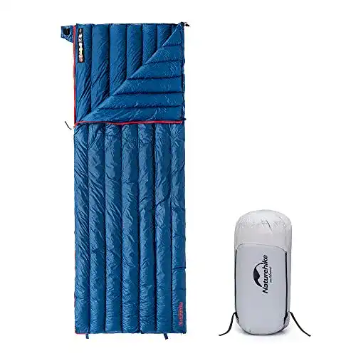 Ultraleichter Daunenschlafsack Naturehike für Outdoor-Aktivitäten
