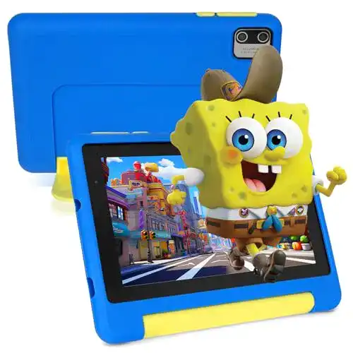 Tablet 7 Zoll für Kinder mit Android 13 und Quad-Core-Prozessor