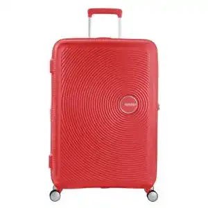 American Tourister Soundbox Spinner L Koffer in Coral Red