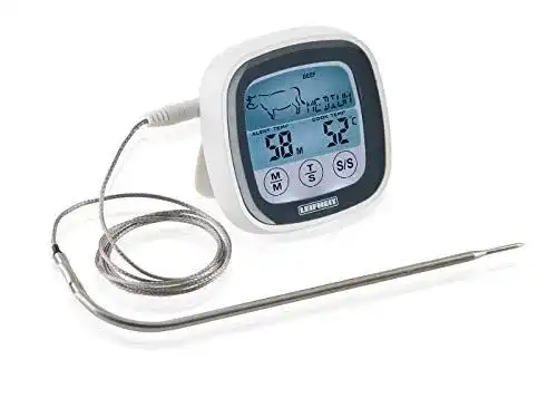 Bratenthermometer Leifheit digitales Grillthermometer für präzise Temperaturmessung