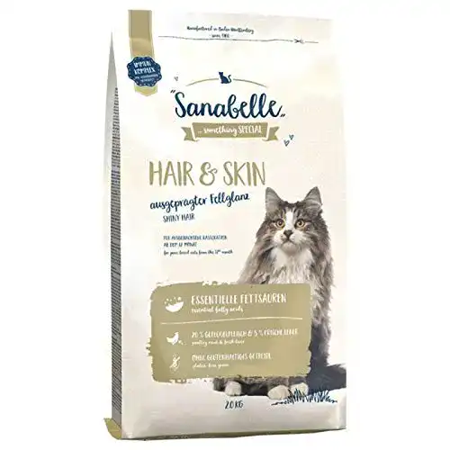 Sanabelle Trockenfutter Hair & Skin für ausgewachsene Katzen
