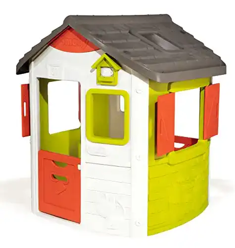 Smoby Spielhaus Neo Jura Lodge für Kinder drinnen und draußen