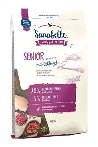 Katzentrockenfutter für Senioren Sanabelle Senior Katzenfutter