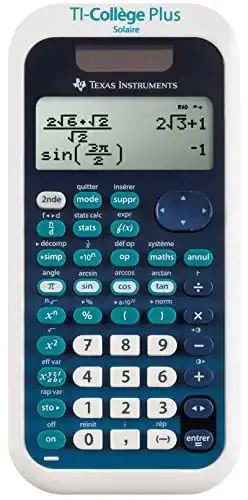 Taschenrechner Texas Instruments TI-Collège Plus – Nicht programmierbar