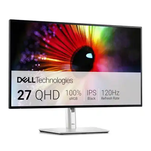 Dell U2724D 27 Zoll QHD Monitor mit IPS Black und 120Hz