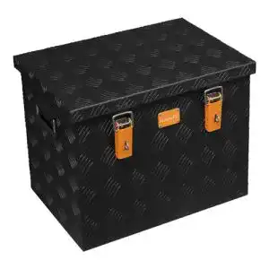 Alubox Original Black Edition ABX-R70 aus Aluminium Riffelblech