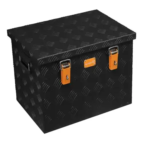 Alubox Original Black Edition ABX-R70 aus Aluminium Riffelblech