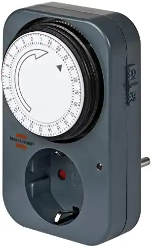 Zeitschaltuhr Brennenstuhl MZ 20 – Mechanische Timer-Steckdose