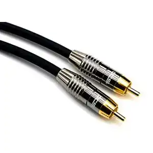 Subwoofer Kabel DCSk 5m Audio vergoldet 3-fach geschirmt