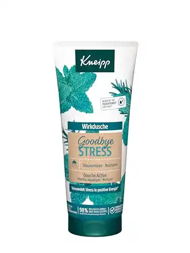 Duschgel ohne Mikroplastik von Kneipp – Wirkdusche Goodbye Stress
