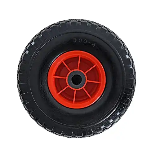 Schubkarrenrad Vollgummi Estexo Home & Garden PU Ersatzrad