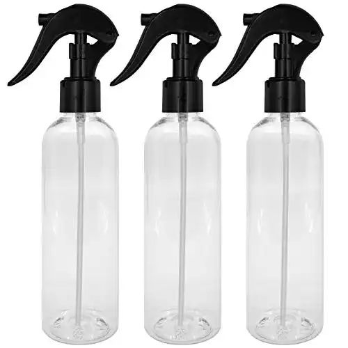 Sprühflasche Biohy Transparent 250 ml 3er-Set für Haushalt und Hobby
