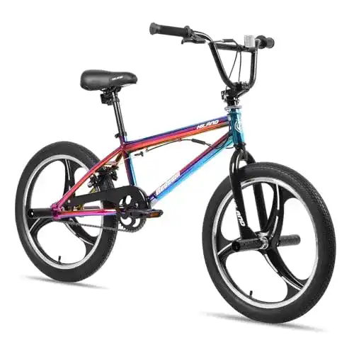 Hiland 20 Zoll Kinder BMX Fahrrad mit 3 Speichen für Jungen und Mädchen