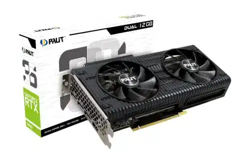 GeForce RTX 3050 Palit Dual Grafikkarte mit 8GB GDDR6 und LHR