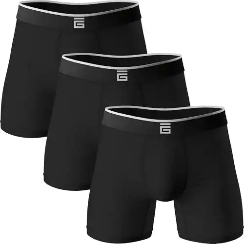 Bambus Unterwäsche Giovici Boxershorts für Herren aus Viskose