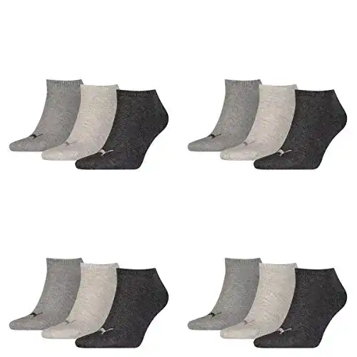Puma Herrensocken Unisex Sneaker Sportsocken 12er-Pack