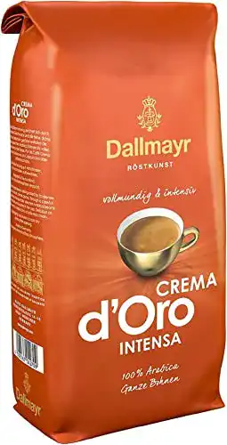 Dallmayr Kaffee Crema d’Oro Intensa Kaffeebohnen, 1er Pack