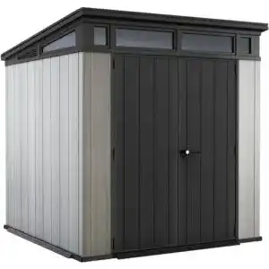 Gerätehaus Keter Artisan 7×7 aus Kunststoff für Garten und Outdoor