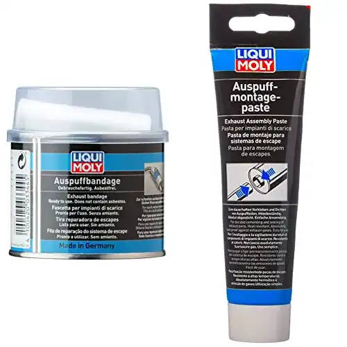 Auspuffmontagepaste Liqui Moly 3344 und Auspuffbandage 1 m