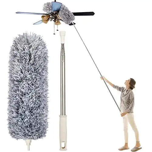 Staubwedel Newliton für hohe Deckenventilatoren