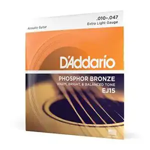 Gitarrensaiten D’Addario für Westerngitarre und Akustikgitarre