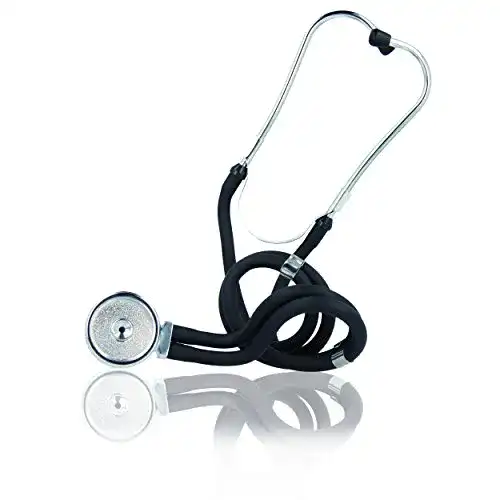Stethoskop Horn Medical mit Doppelschlauch und Zubehör