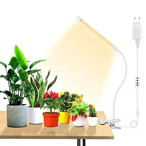 Pflanzenlampe LED Vollspektrum von SUWITU mit 48 LEDs