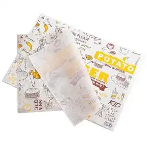 Butterbrotpapier Miaomiao 100 Blatt, 36 x 28 cm Wachspapier für Lebensmittel