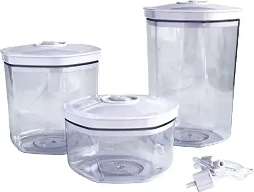Vakuumbehälter Maxxo VC1800 Set mit 3 Universalbehältern (0,7/1,4/2l)