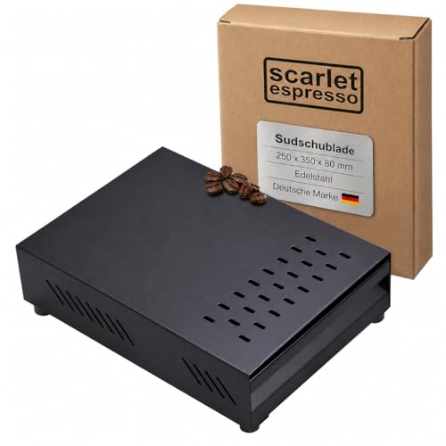 Sudschublade Scarlet Bijoux scarlet espresso für Kaffeesatz Professionelle Nutzung