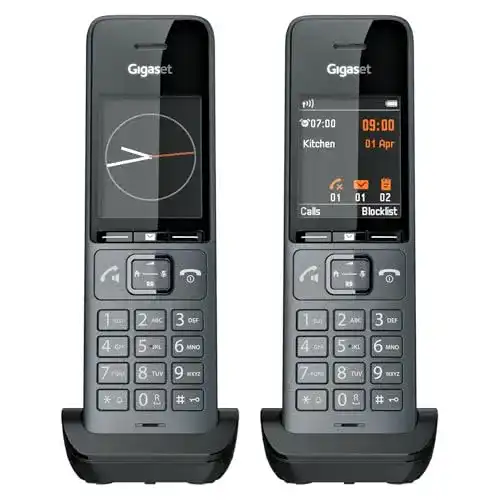 Gigaset Comfort 520HX Duo – Schnurlostelefon mit 2 DECT-Mobilteilen
