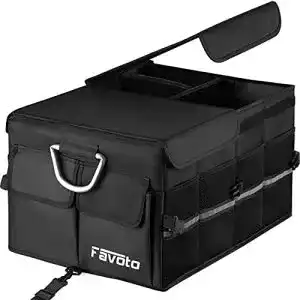 Kofferraumtasche Favoto Klappbox für Auto mit 13 Taschen und Wasserfestem Material