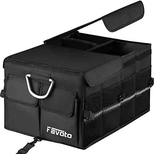 Kofferraumtasche Favoto Klappbox für Auto mit 13 Taschen und Wasserfestem Material