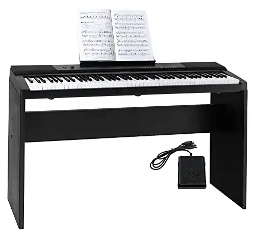 McGrey DK-88 Einsteiger-Keyboard mit 88 Tasten und Unterbau