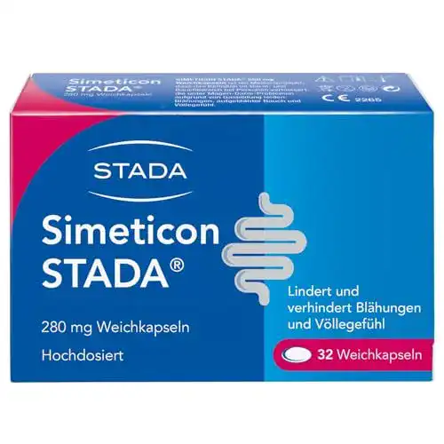 Tabletten gegen Blähungen Stada Simeticon 280mg zur Linderung von Beschwerden