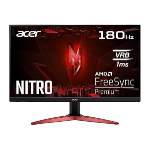 Acer Nitro KG241YS3 Gaming Monitor 23,8 Zoll mit Full HD und 180Hz