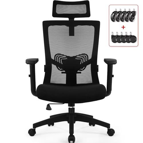 Drehsessel Daccormax ergonomischer Bürostuhl mit drehbarer Kopfstütze