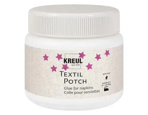 Serviettenkleber Kreul 90981 Javana Textil Potch, 150 ml
