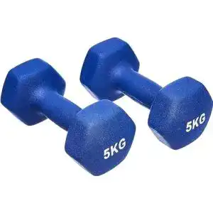 Hanteln 5 kg von Amazon Basics im 2er-Set mit Neoprenbeschichtung