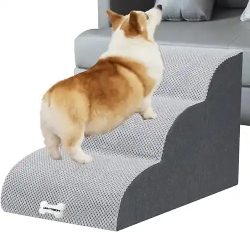 Hundetreppe WGYTECH für kleine Hunde mit 3 Stufen